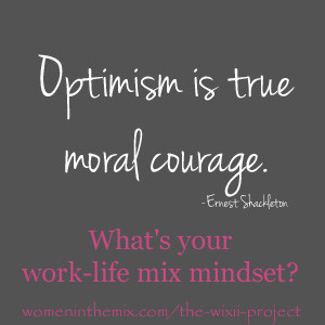 Optimism is Courage