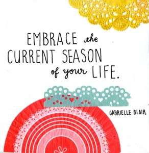 2013.8.15 Embracing the Seasons of Our Work-Life Mix